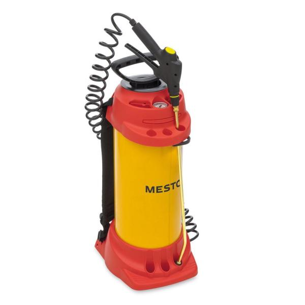 MESTO FERROX PLUS 10 Hochdrucksprühgerät 3585F mit Spiralschlauch und Messing-Spritzrohr